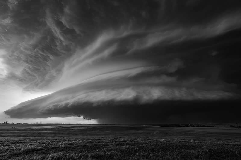 Earth in Elegant Monochrome: 40 Landscape Winners From the MonoVisions Awards 2026 69 Where the Sky Breaks by Andreia Costa, Portugal - MonoVisions Black and White Awards Landscape 2026 Winners