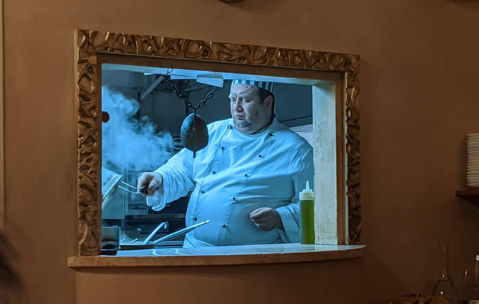 Chef in Siena, Italy - Photos looks like Paintings
