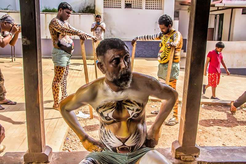 Puli Kali Tiger Dance Kerala Thrissur by Sreejith Kaviyil