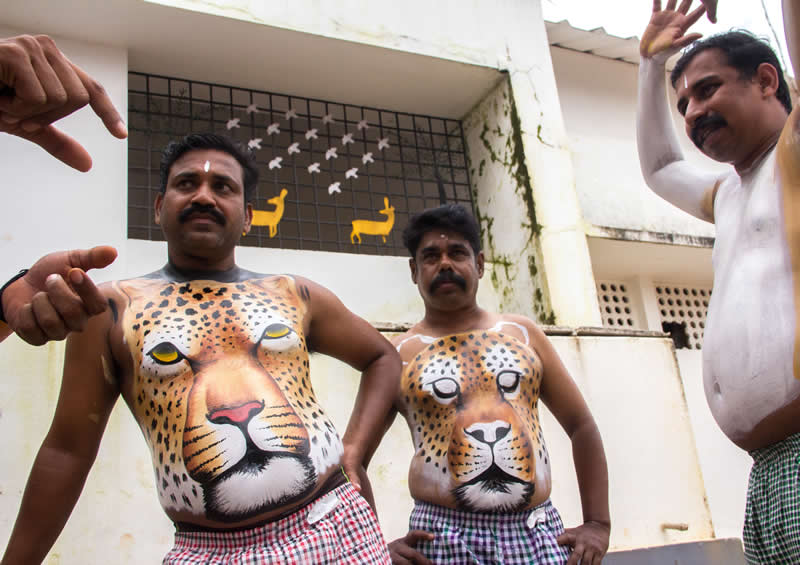 Puli Kali Tiger Dance Kerala Thrissur by Sreejith Kaviyil