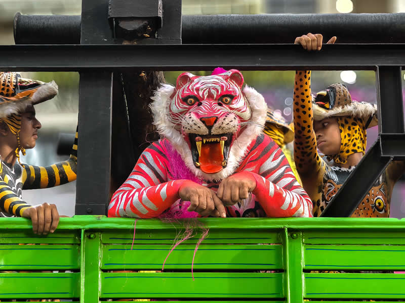 Puli Kali Tiger Dance Kerala Thrissur by Sreejith Kaviyil