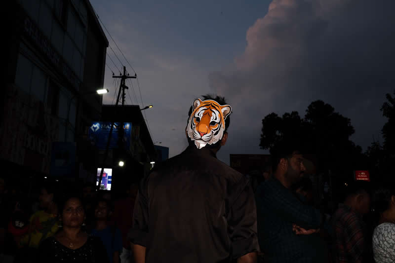 Puli Kali Tiger Dance Kerala Thrissur by Sreejith Kaviyil