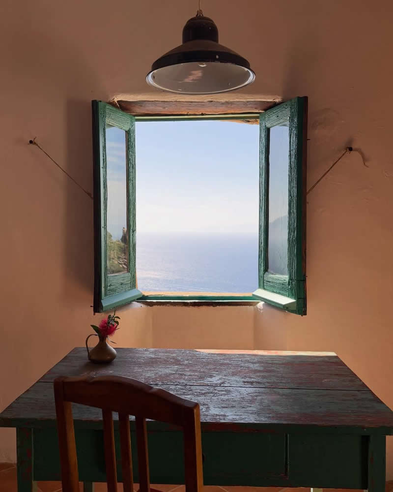 A Room with a View, Alicudi, Aeolian Islands, Italy: Photography by Alicudi Casa - Simple is Beautiful in Photography