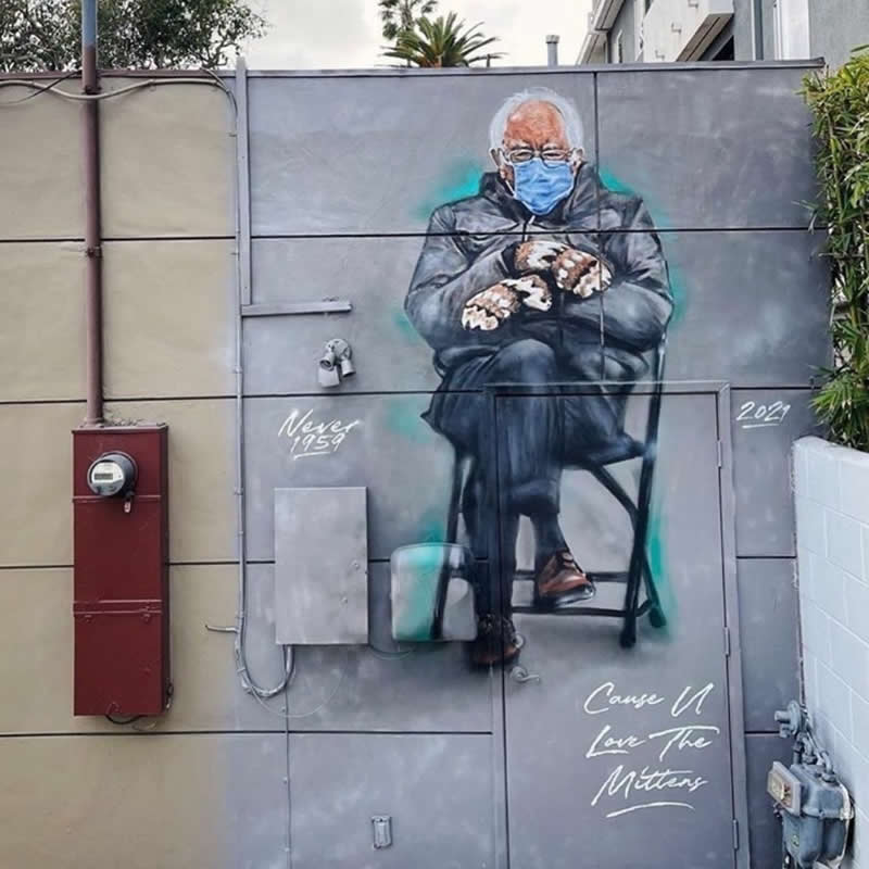 Bernie by Jonas Never in Los Angeles, USA