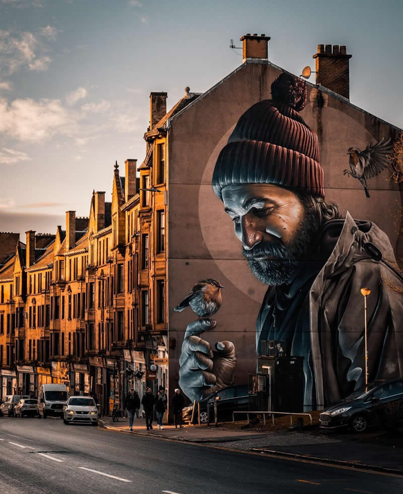 Creative Wall Art by Smugone in Glasgow, Scotland