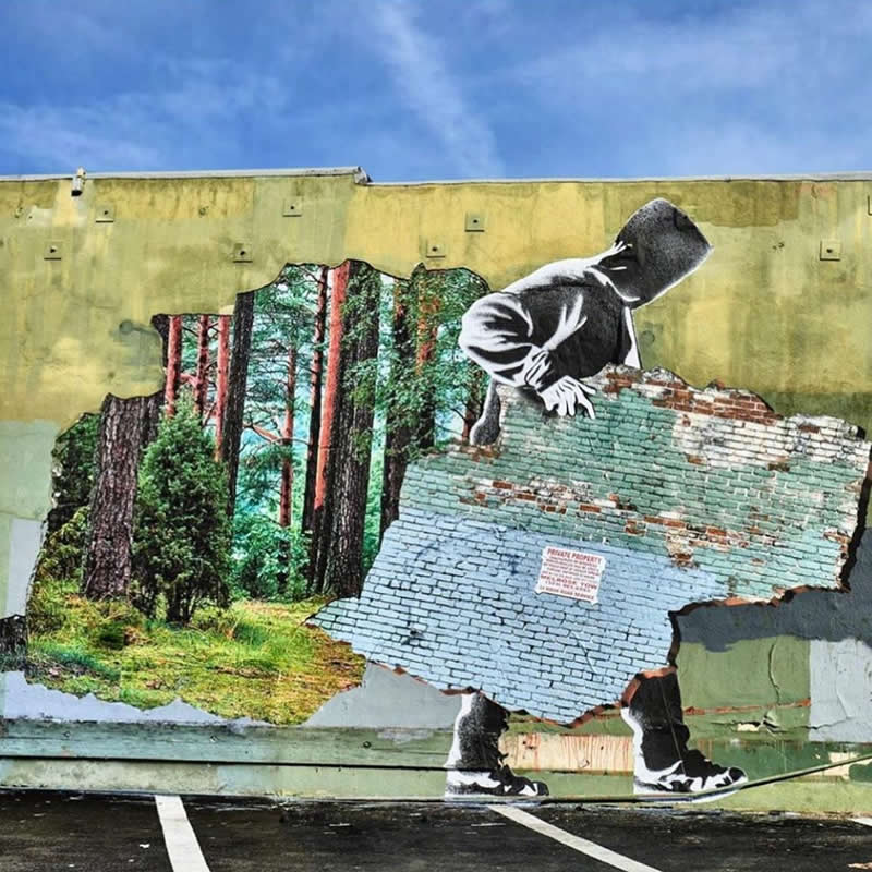 Art by Hijack in Los Angeles, California