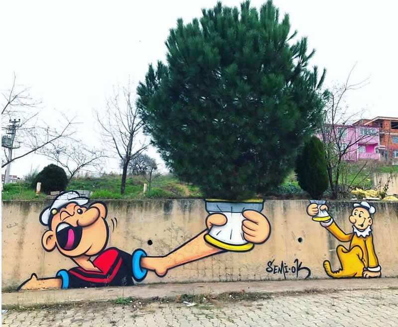 Popeye by Semiok in Turkey