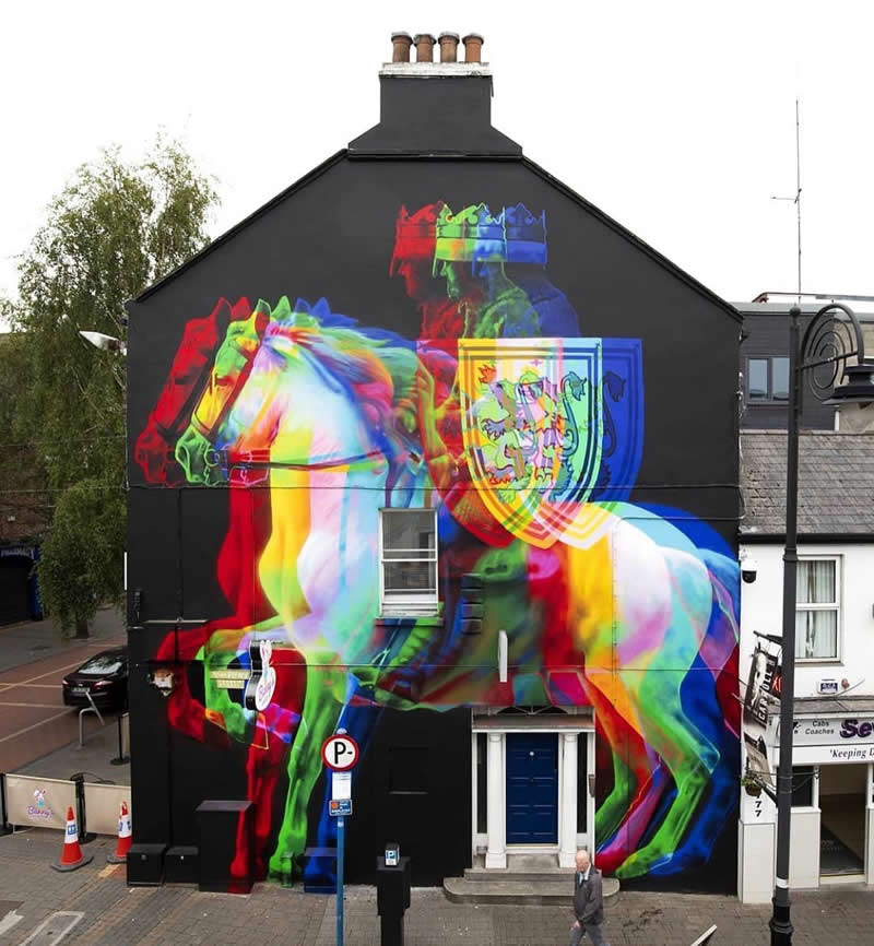 Brilliant Art by @achesdub in Dundalk, Ireland