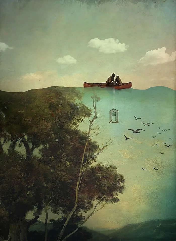 Surreal Artworks by Catrin Welz-Stein That Blur Fantasy and Reality