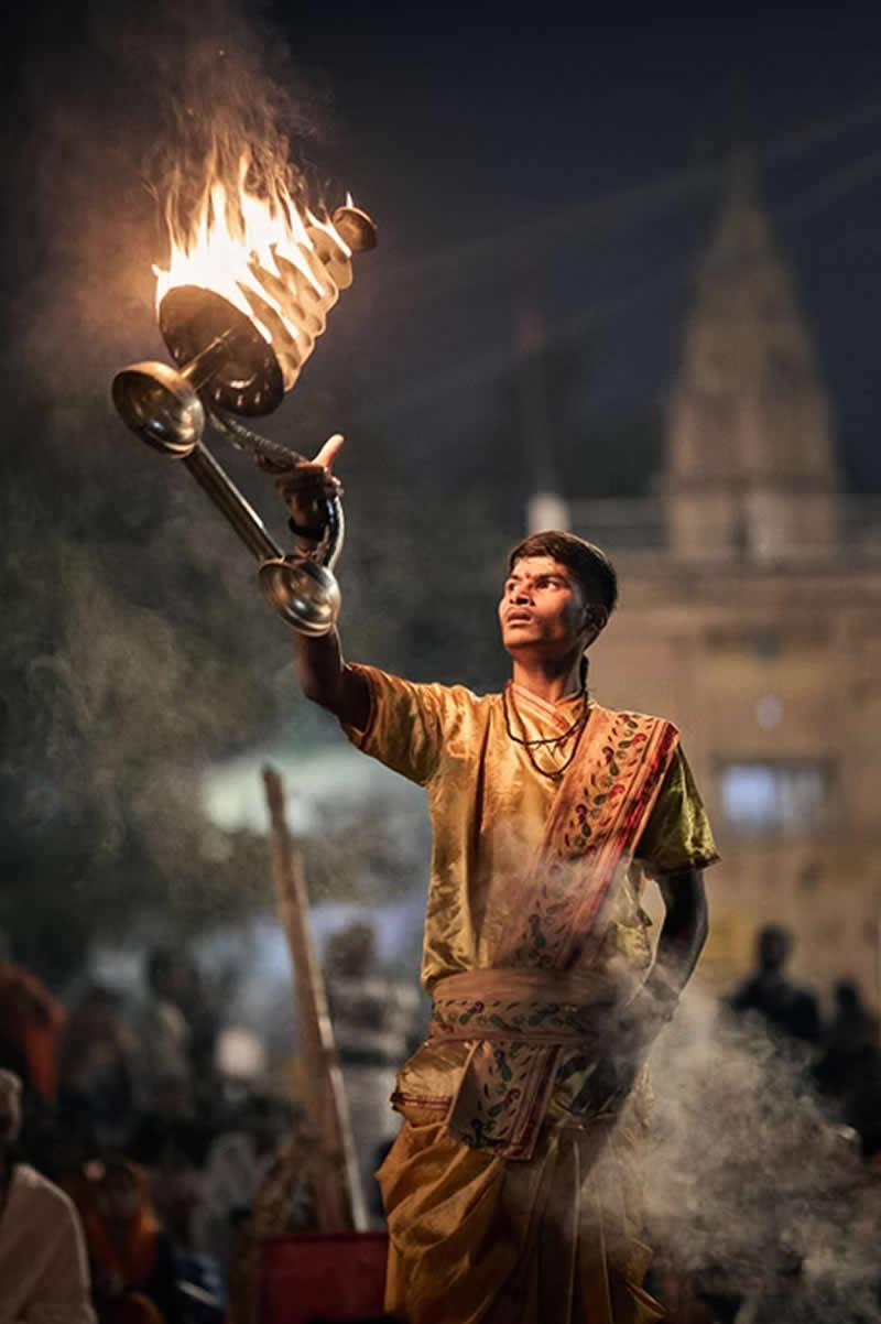 Sacred Fire Ritual by H&eacute;ctor Ruiz, Spain - The Artist Gallery Awards 2026 Travel Winners