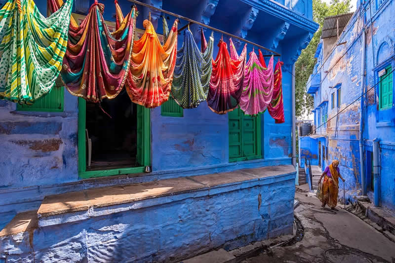 Colorful Street by Saurabh Sirohiya, India - The Artist Gallery Awards 2026 Travel Winners