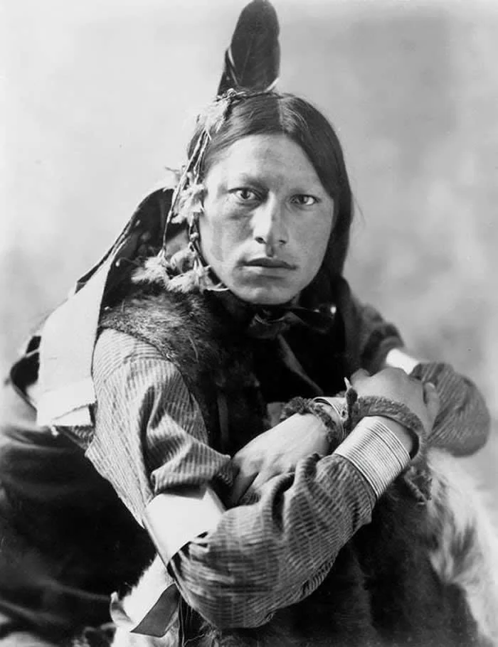 Portrait of Dakota Sioux Joseph Two Bulls, 22 June 1900