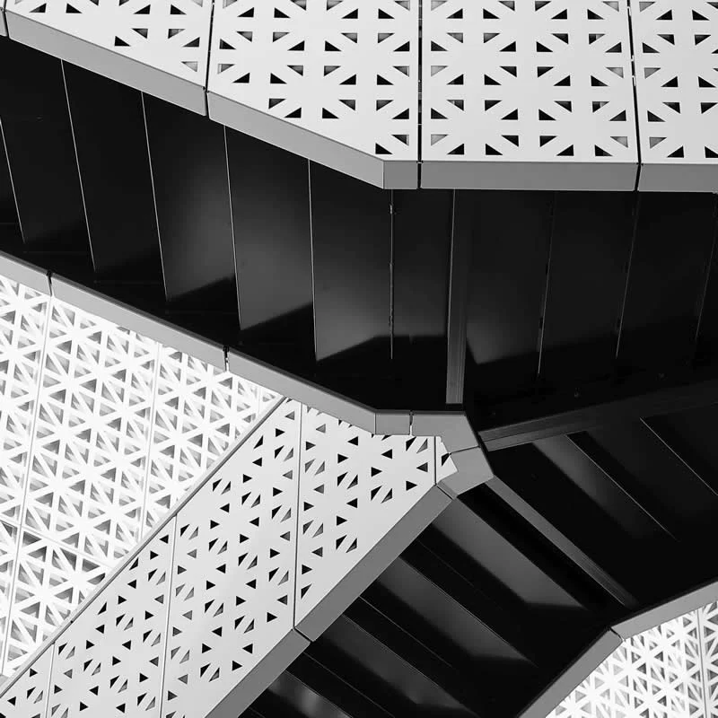 Abstract - 3rd Place Winner: Stairs at FotoMuseum Rotterdam by Michael Stierle, Belgium - PERSPA Awards 2026 Winners