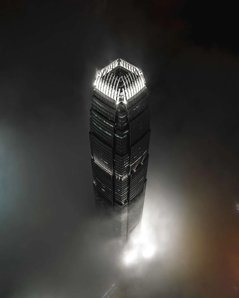 Aerial - 3rd Place Winner: Beacon by Derry Ainsworth, Hong Kong - PERSPA Awards 2026 Winners