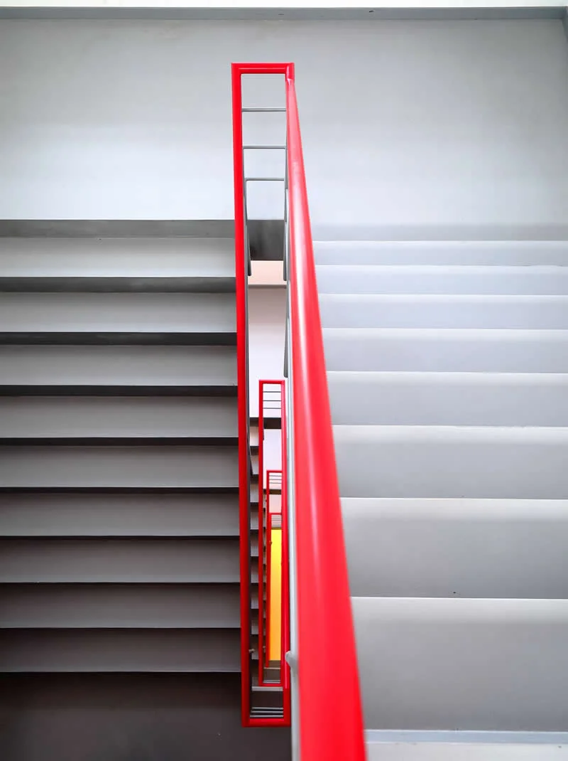 Stairs - 3rd Place Winner: Stairs at FotoMuseum Antwerp by Michael Stierle, Belgium - PERSPA Awards 2026 Winners