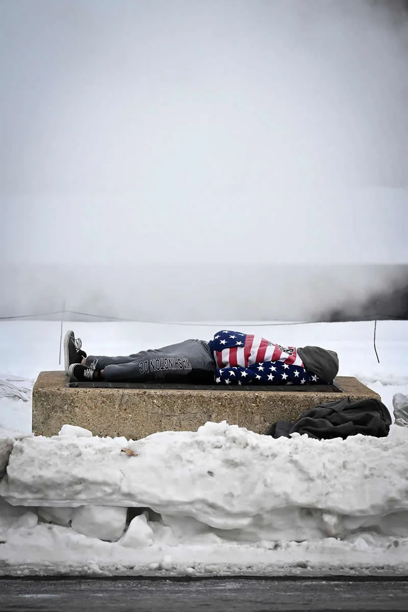 1st Place Winner: America: Red, White and Blue by Matt McClain (United States) - AAP Magazine Awards 2026 Street Winners