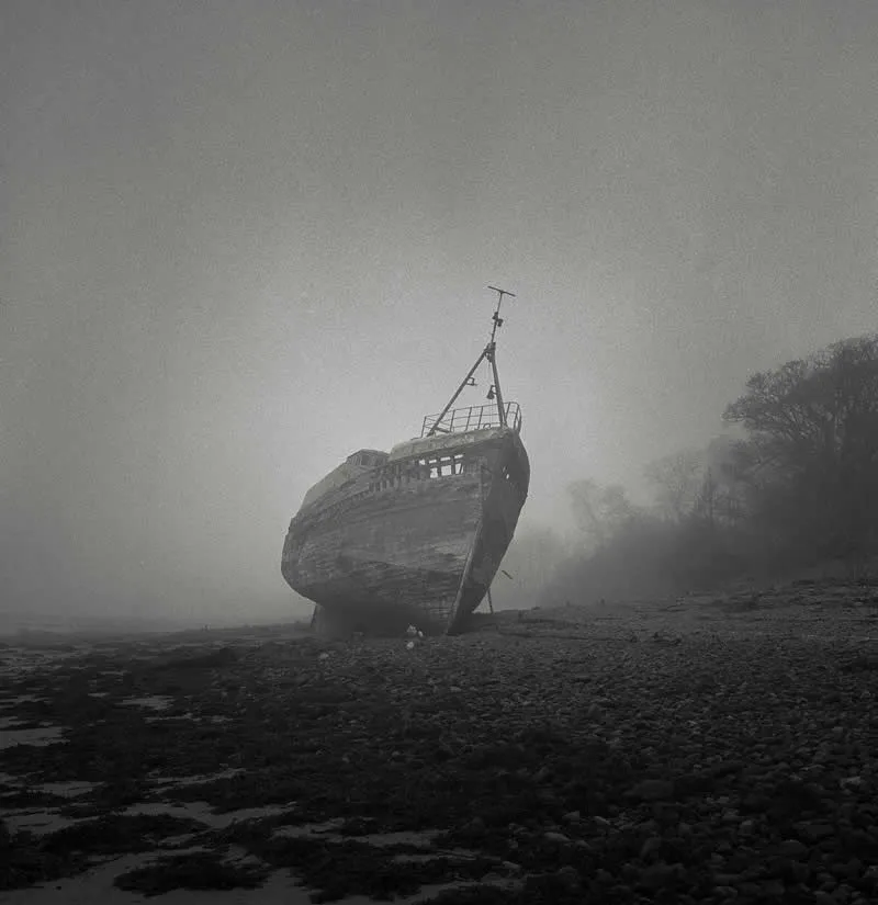Nature - Gold: Shipwreck of Corpach by Austen Goldsmith, United Kingdom - Analog Sparks 2026 Winners