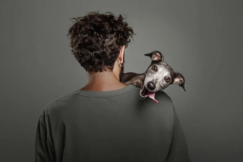 3rd Place, Dogs & People: The Weight of Connection by Santos Rom&aacute;n, Spain - Dog Photographer of the Year 2026 Winners