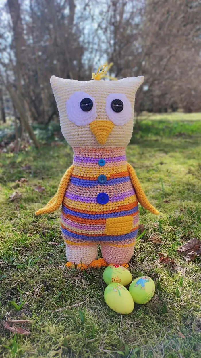 Adorable Creatures Crafted Entirely From Leftover Yarn by Violeta Vasileviciute-Pociene