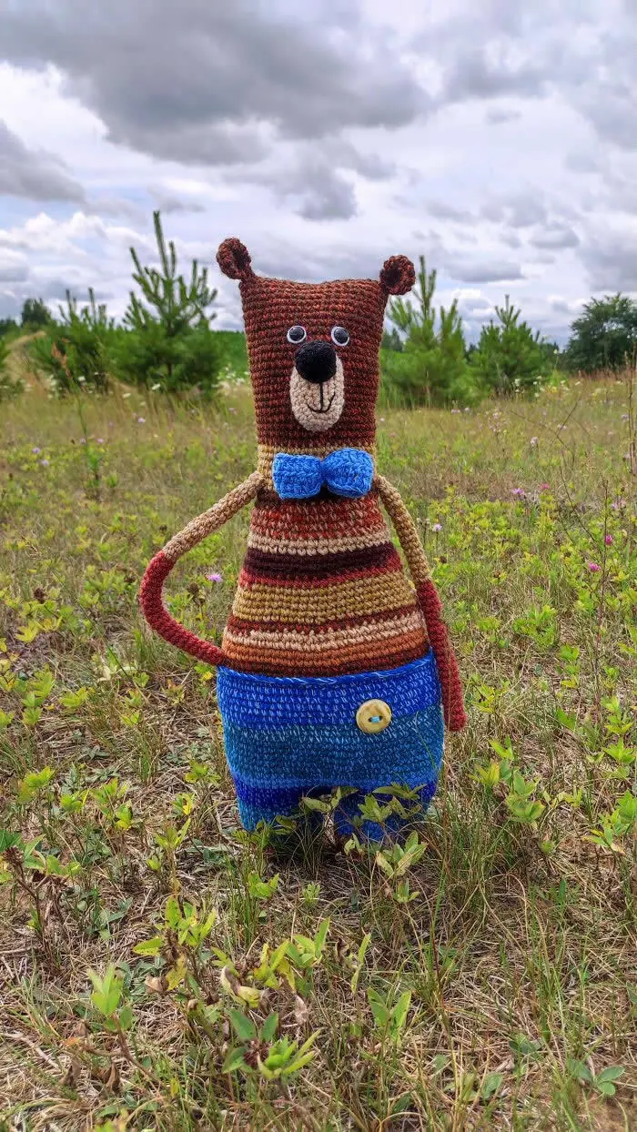 Adorable Creatures Crafted Entirely From Leftover Yarn by Violeta Vasileviciute-Pociene