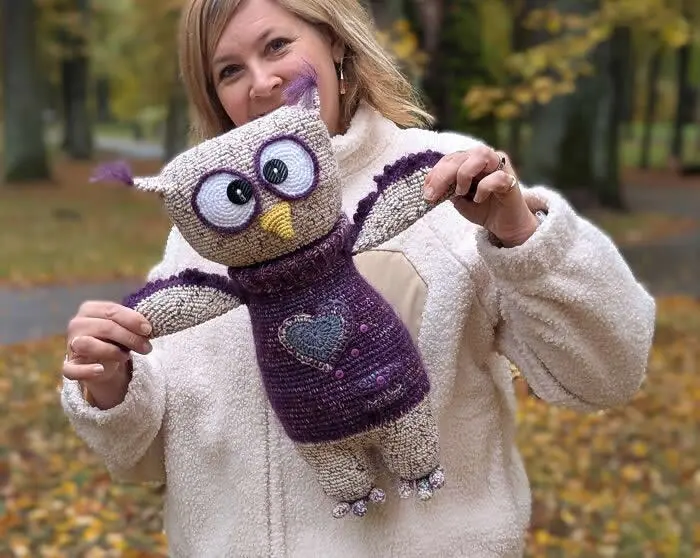 Adorable Creatures Crafted Entirely From Leftover Yarn by Violeta Vasileviciute-Pociene