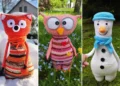 Adorable Creatures Crafted Entirely From Leftover Yarn by Violeta Vasileviciute-Pociene