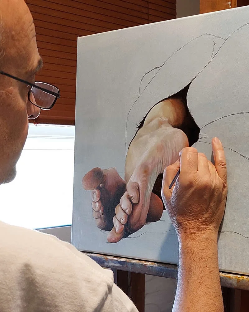 Extraordinary Paintings by Michel Devanakis