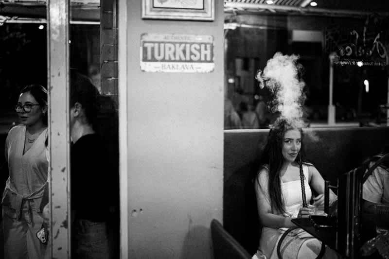 1st Place Winner: Between Worlds by Kailin Wang, Australia - MonoVisions Awards 2026 Street Winners