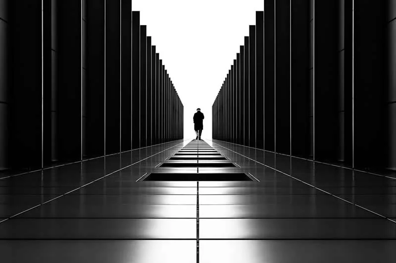 Walk the line by Gerlinde Schaffer, Austria - MonoVisions Awards 2026 Street Winners