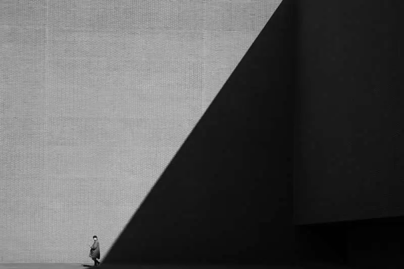 Retreating Light by Jewook KIM, Korea, Republic of - MonoVisions Awards 2026 Street Winners