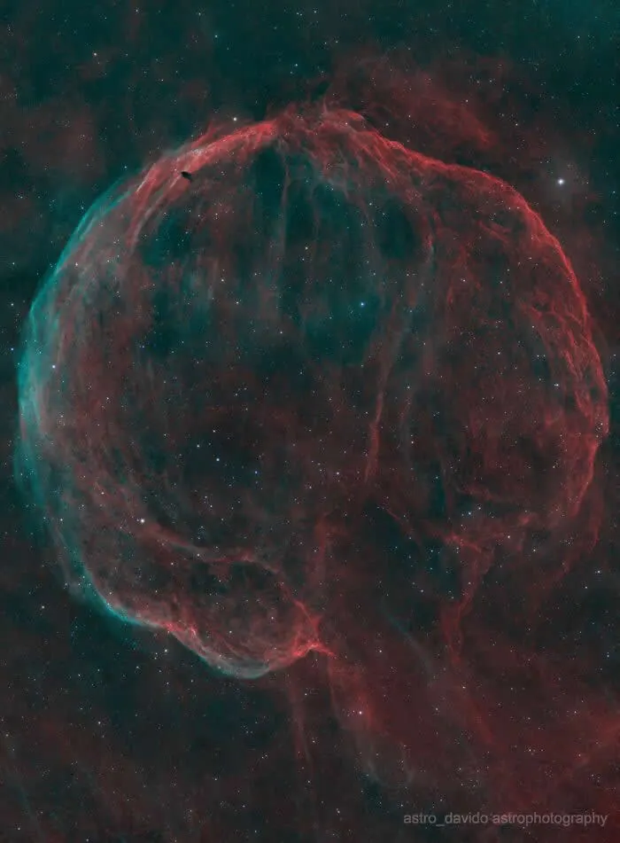Ctb1/Abell 85 - The Garlic Nebula - Night Sky Photos Captured by David Joyce