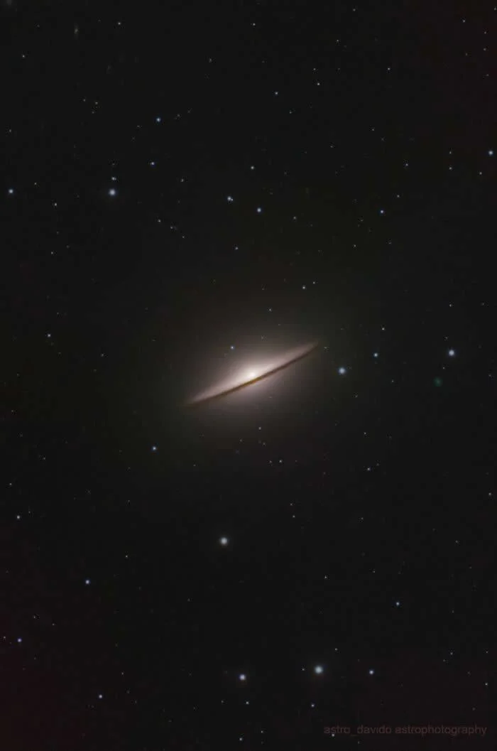 M104 - The Sombrero Galaxy - Night Sky Photos Captured by David Joyce