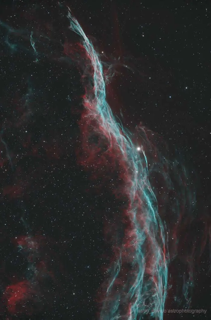 Ngc6960 - The Witch's Broom Nebula - Night Sky Photos Captured by David Joyce