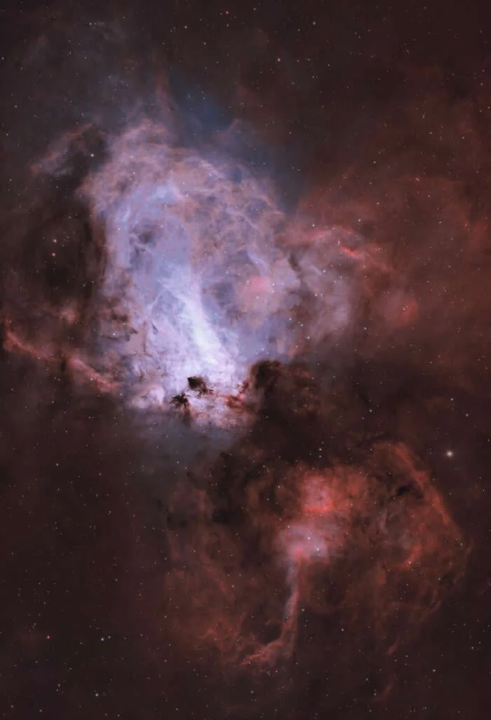 M17 - The Swan Nebula / Omega Nebula - Night Sky Photos Captured by David Joyce