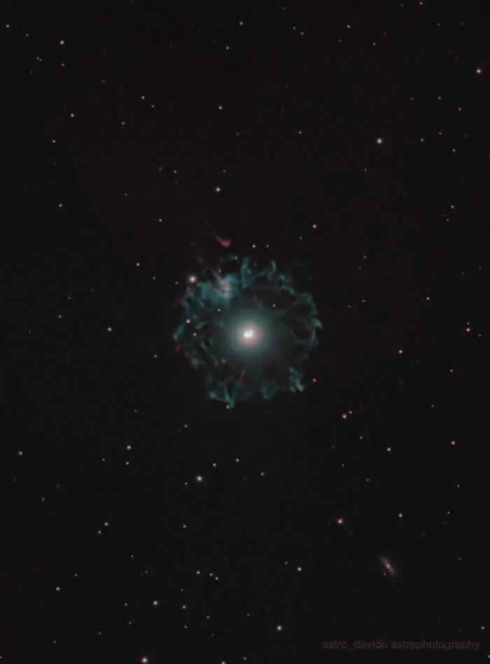 Ngc6543 - The Cat's Eye Nebula - Night Sky Photos Captured by David Joyce