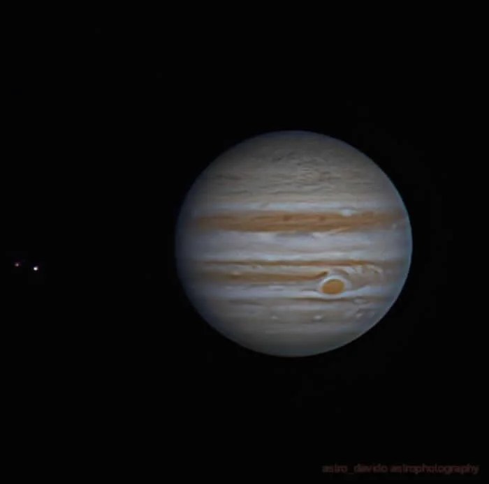 Jupiter W/ Io & Europa - Night Sky Photos Captured by David Joyce