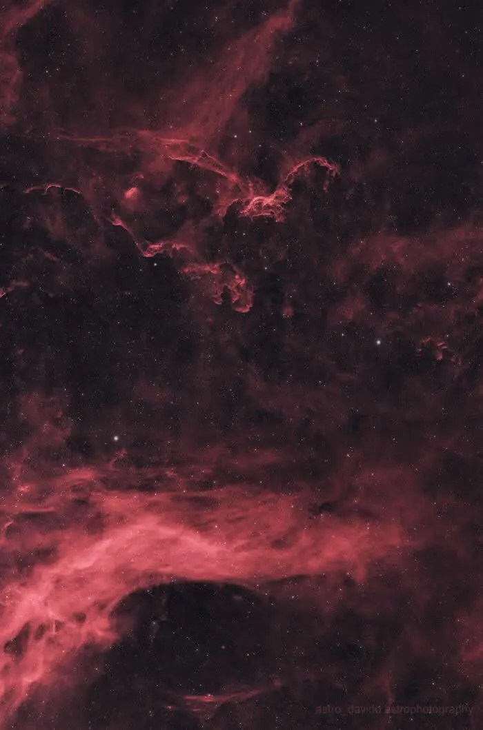 Sh2-114 - The Flying Dragon Nebula - Night Sky Photos Captured by David Joyce