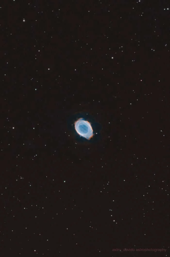 M57 - The Ring Nebula - Night Sky Photos Captured by David Joyce