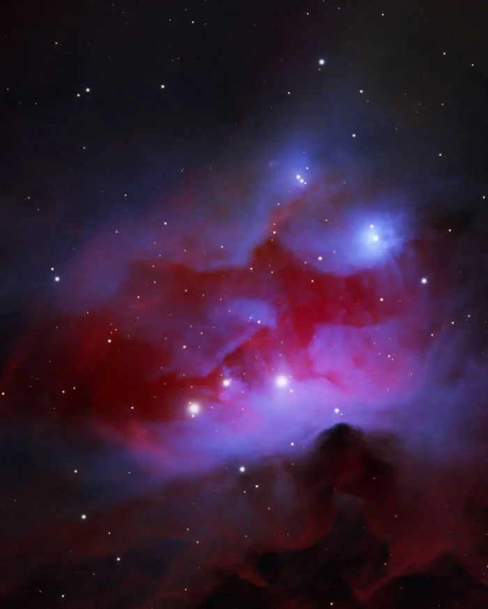 NGC1977 - The Running Man Nebula - Night Sky Photos Captured by David Joyce