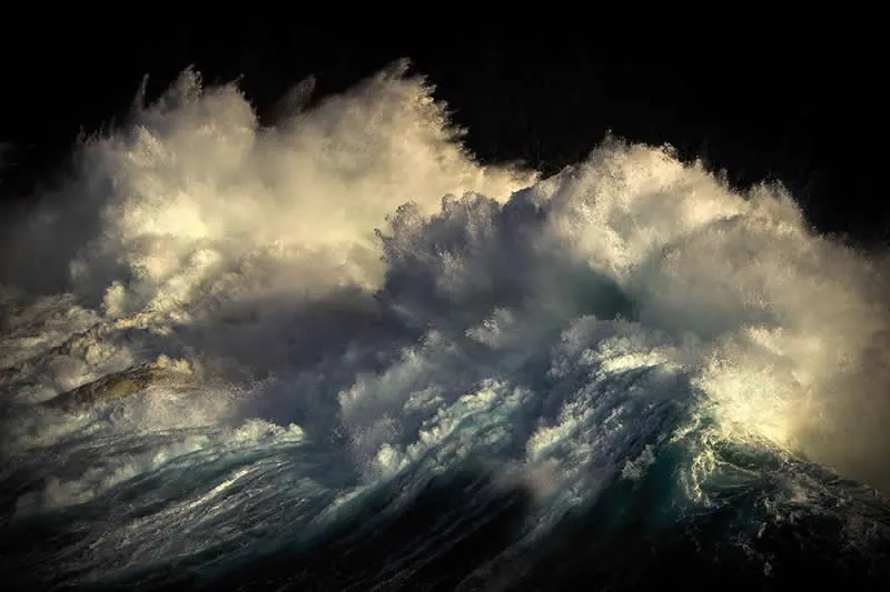 Entropy - Ocean Wave Photos by Photographer Ray Collins
