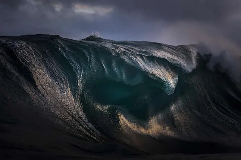 Oil - Ocean Wave Photos by Photographer Ray Collins