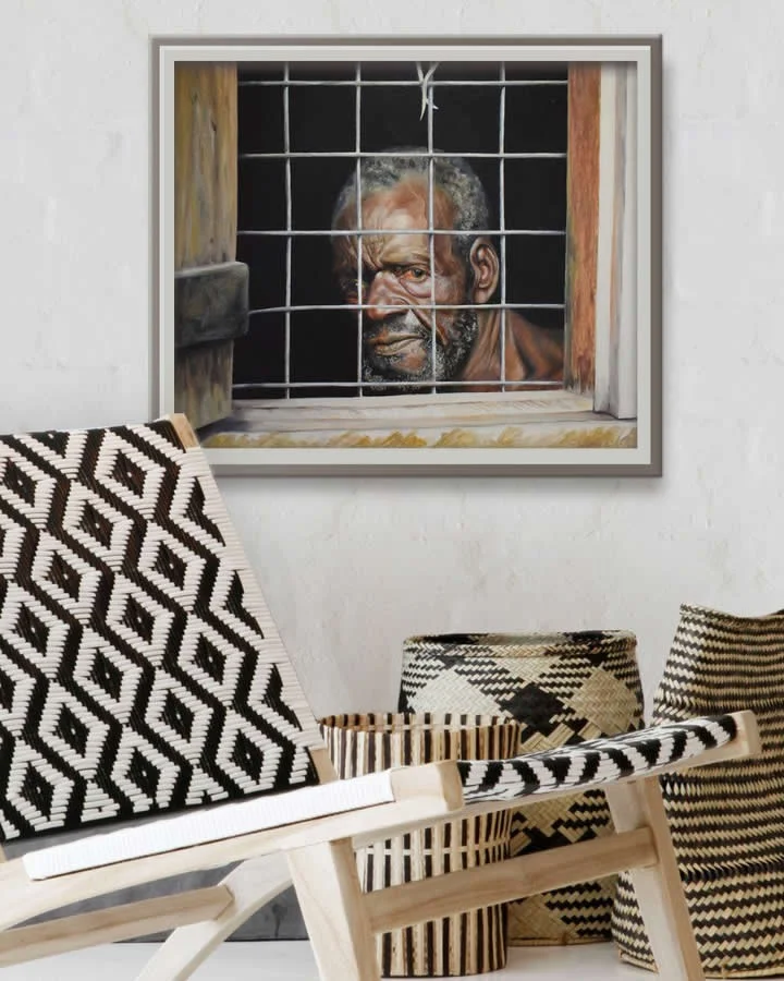 Left Behind - Oil on Canvas - Extraordinary Paintings by Michel Devanakis