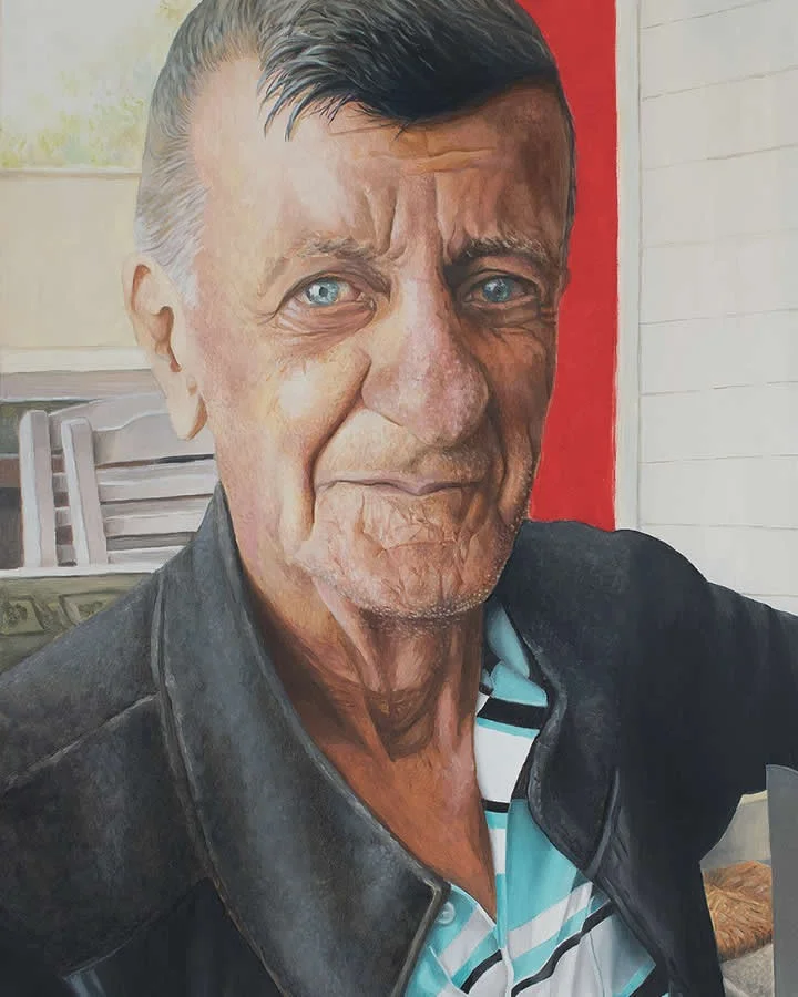 Kyrios Georgos - Oil on canvas - Extraordinary Paintings by Michel Devanakis