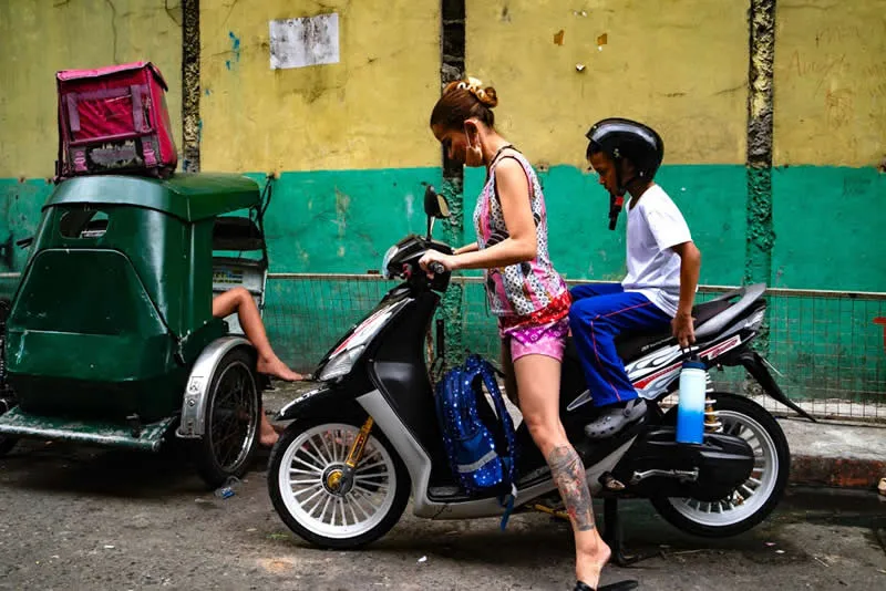 Capturing Humanity: Award-Winning Photographer France Leclerc Explores Life Around the World 52 Ready to go, Manila - Street and Documentary Photography by France Leclerc