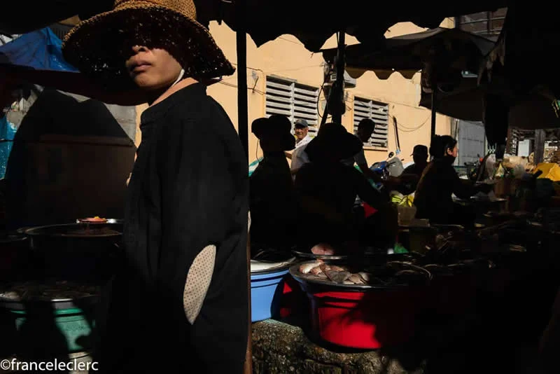Capturing Humanity: Award-Winning Photographer France Leclerc Explores Life Around the World 72 Busy market, Ho Chi Min City - Street and Documentary Photography by France Leclerc