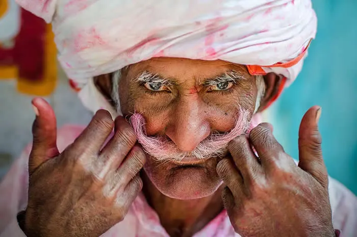 Pride Moustache by Saurabh Sirohiya, Indiav - The Artist Gallery Awards 2026 Portrait Winners