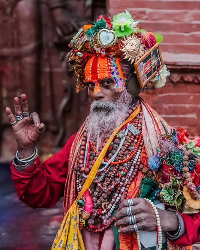Bearer of Blessings by Dev Kumar, Malaysia - The Artist Gallery Awards 2026 Portrait Winners