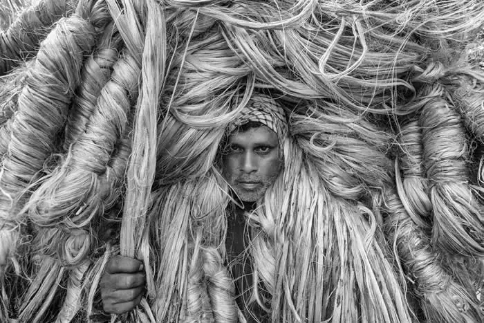 The Man of Golden Fibers by Azim Khan, France - The Artist Gallery Awards 2026 Portrait Winners