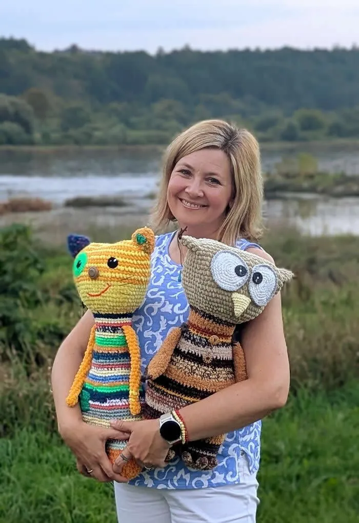 Adorable Creatures Crafted Entirely From Leftover Yarn by Violeta Vasileviciute-Pociene