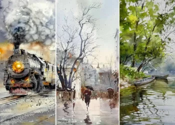 Poetry on Paper: 35 Dreamy Watercolor Paintings Filled With Emotion and Beauty 17 Dreamy Watercolor Paintings Filled With Emotion and Beauty